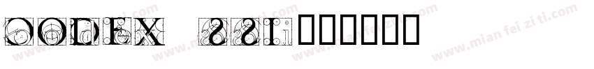 Codex SSi字体转换